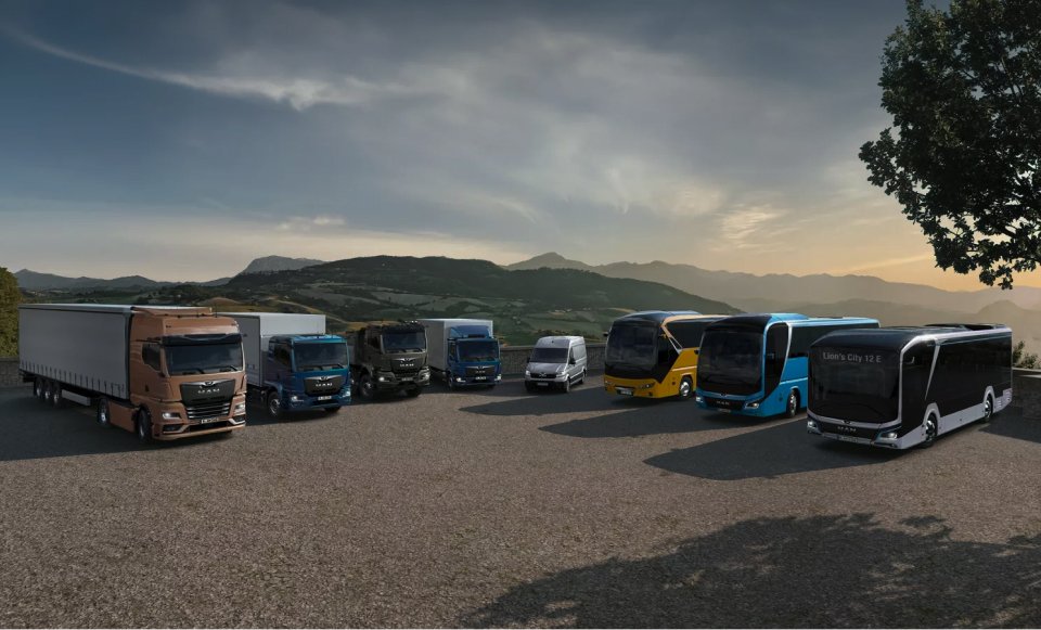 Flota de autobuses MAN
